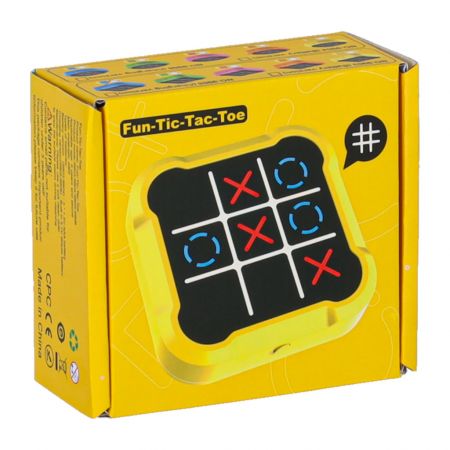 Elektroniskā spēle Krustiņi un nullītes Tic Tac Toe 4 vienā (2994) dzeltena