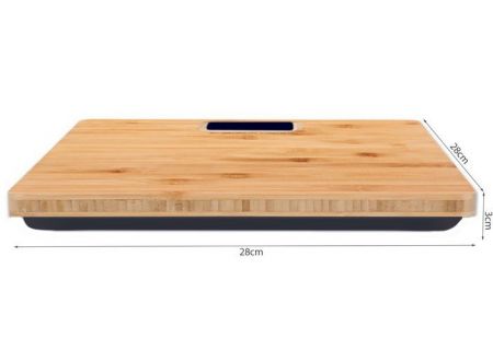 Напольные весы из бамбука до 180 кг (P22522)