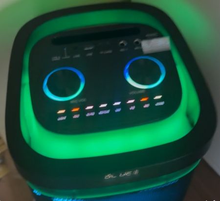 Dalings Audio Портативная акустическая система 2025 Rgb Свет, Bluetooth 5.0, Tws, 2 микрофона L6212