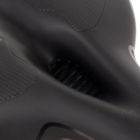 Velosipēda sēdeklis ar atstarotāju melns (preces kods P20987)