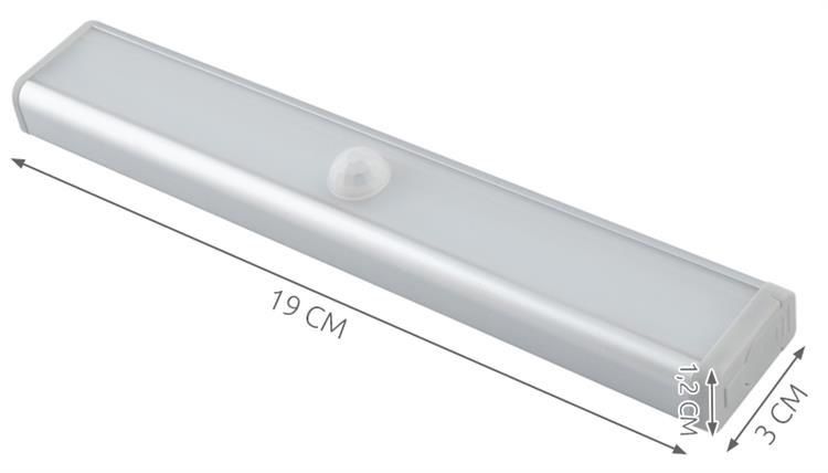 LED лампа с датчиком движения 10 LED (P3455)