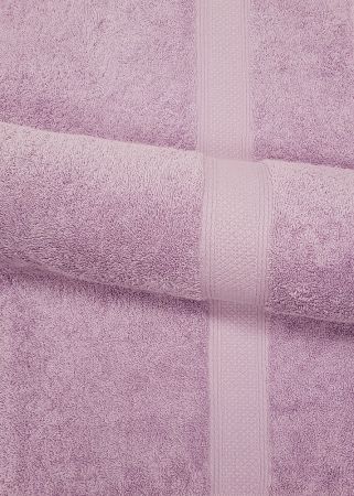Махровое полотенце LUX lillac (3997)