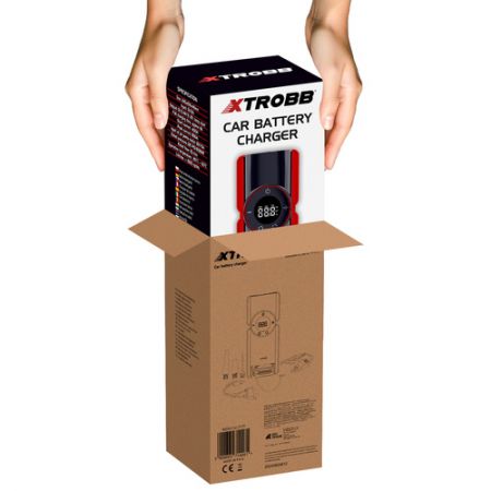 Akumulatora lādētājs - kompresors - power bank 6in1 Xtrobb (LUX-24612m)