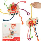 Montessori Сенсорная игрушка - грызунок red (4602_1)