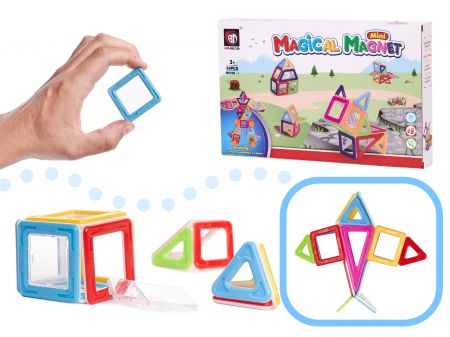 Magnētiskais konstruktors Magical Magnet Mini 38 gab. 3+ v3 (9820)