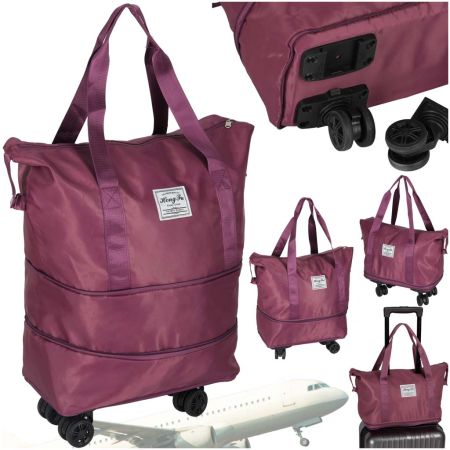 Soma iepirkumiem uz riteņiem (2991_1) violeta