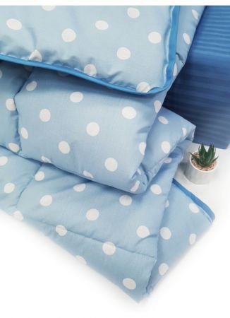 Детское стеганое шерстяное одеяло ALL SEASONS kids blue 100x140 cm