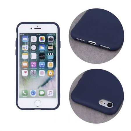 Mocco Silicone Back Case Силиконовый чехол для Samsung Galaxy A12 Темно синий (MO-SI-BC-SA-A12-BL)