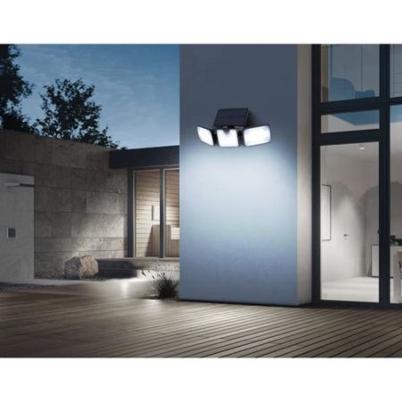 Āra lampa ar saules bateriju Izoxis 180 LED (P24889)