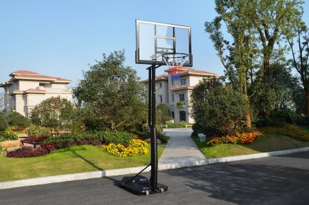 Мобильная баскетбольная стойка Bilaro Oakland 120x80см BL61102