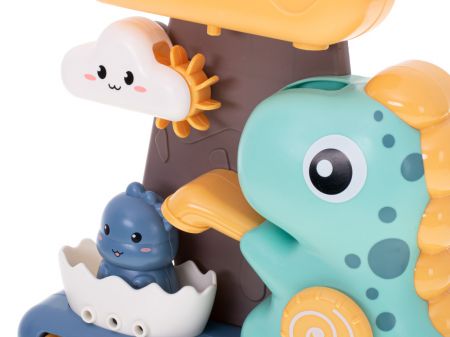 Игрушка для ванны: душ с катушкой DINO 5354