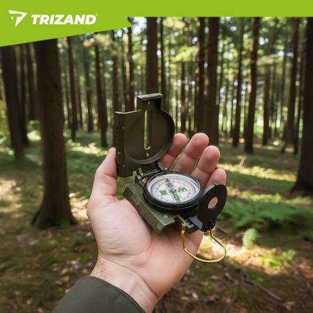 Армейский металлический компас P5717