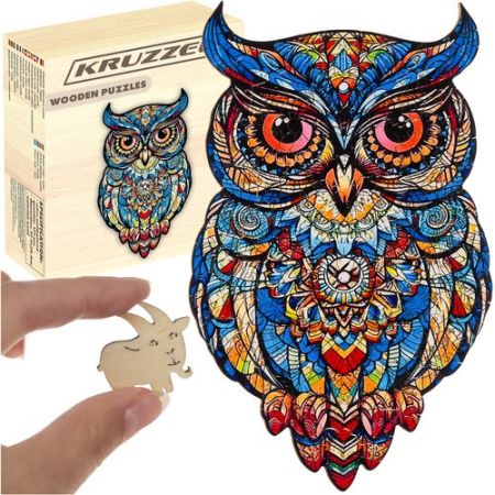 Koka puzle Premium Pūce 177 detaļas 38x21,5 cm (P24551)