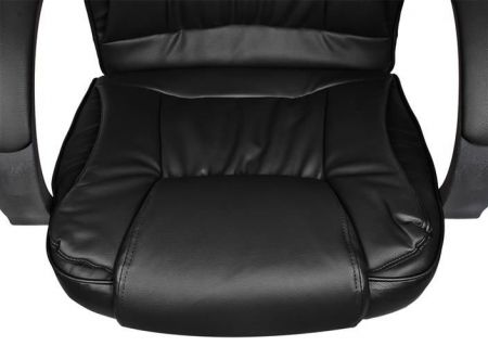 Biroja krēsls melns eko āda (P8983)