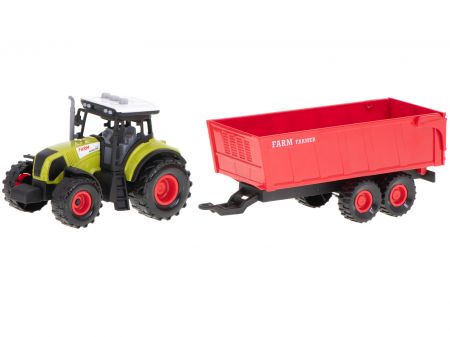 Traktors ar LED piekabi + skaņas efekti (5909)