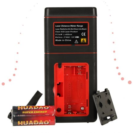 Digitālais lāzera attāluma mērītājs IP54 3mm/60m (4711)