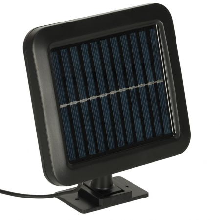 Āra lampa ar saules bateriju ar kustības un krēslas sensoriem 120 LED (preces kods 3096)