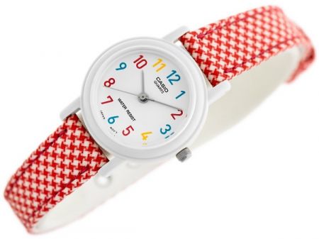 CASIO Женские наручные часы LQ-139LB 4B (ZD571E) red/white