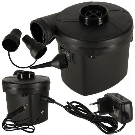 Elektriskais pumpis matracim 12V/240V + 3 uzgaļi (4402)