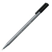 Flomasterveida pildspalva STAEDTLER TRIPLUS fineliner, 0.3mm, melna tinte (200-00575)