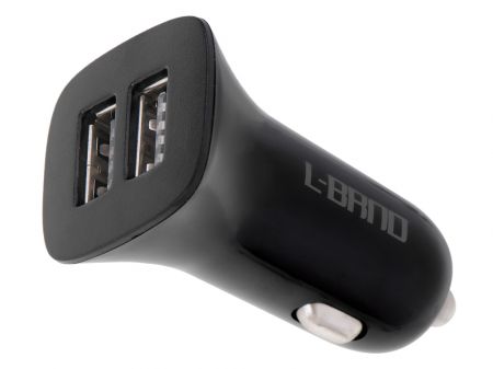 Автомобильное зарядное устройство DUAL USB + Micro USB черное (5333_1)