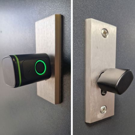 Электронный дверной замок с кодом отпечатка пальца Bluetooth (3851)