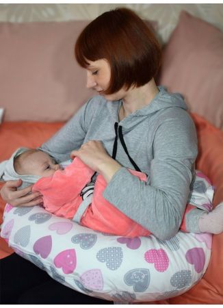 Подушка для беременных МАЛЕНЬКАЯ ПОДКОВА GREY