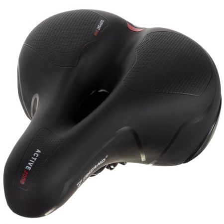 Velosipēda sēdeklis ar atstarotāju melns (preces kods P20987)
