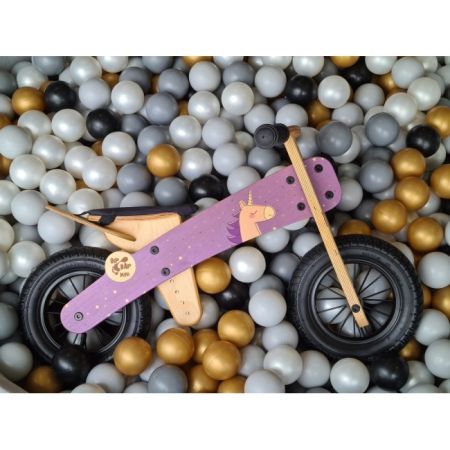 DIP DAP Беговел Mini Единорог MS-03/6 + Подарочная сумка и подставка