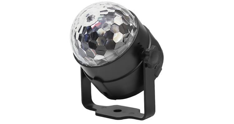 Диско световой шар LED + пульт PZS48/P7056