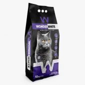 Wonder White Lavender - комкующийся наполнитель для кошачьего туалетов с ароматом лаванды 10кг/11,8л (8682162004731)