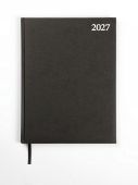 Plānotājs STANDARD 2027, PVC, A4, melna krāsa (Baltic) (100-05625)