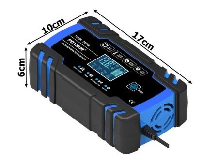 Автоматическое автомобильное зарядное устройство 12V 24V (P10096)