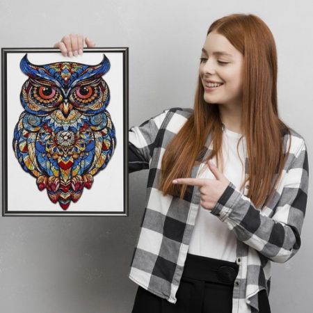 Koka puzle Premium Pūce 177 detaļas 38x21,5 cm (P24551)