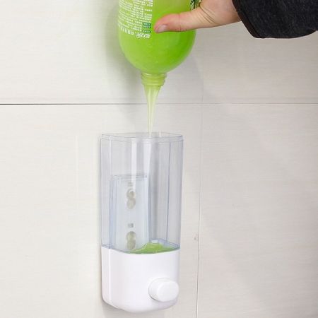 Дозатор для мыла 500ml белый (PAG191A)