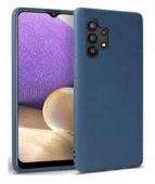 Mocco Ultra Slim Soft Matte 0.3 mm Матовый Силиконовый чехол для Samsung Galaxy A32 5G Синий (MO-USM-SA-A32-BL)