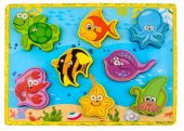Деревянная развивающая игра-рыбалка на магнитах (P7796)