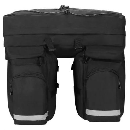 Велосипедная сумка 60л + чехол от дождя (preces kods P23798)