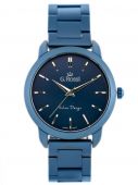 Gino Rossi Sieviešu rokas pulkstenis 10659B (ZG684G) + BOX blue