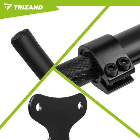 Velo sienas turētājs - āķis 30 kg 24–29 collu (P28061)