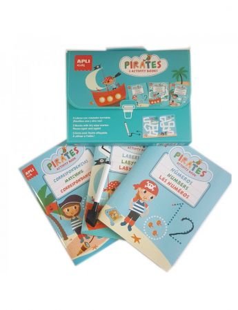APLI kids Portfelis ar rokasgrāmatām-uzdevumiem
