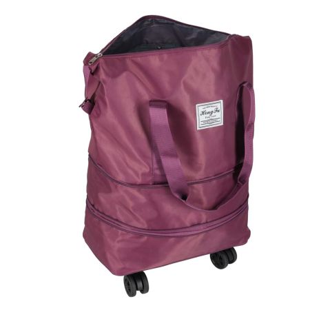 Soma iepirkumiem uz riteņiem (2991_1) violeta