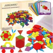 Деревянный пазл Монтессори Tangram 179эл. (P17253)