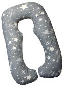 Подушка анатомической формы для беременных RELAX grey stars