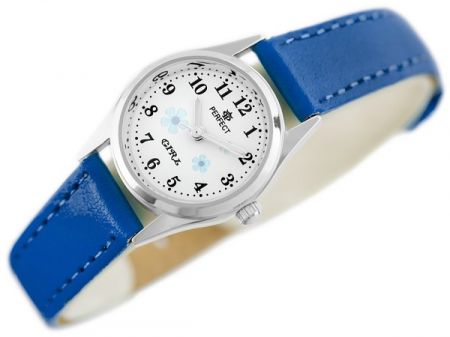 PERFECT Детские наручные часы G141 navy blue/silver (ZP804O)