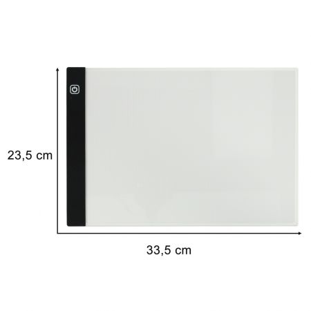 Доска для рисования с подсветкой LED A4 (3933)