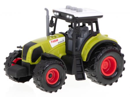 Traktors ar LED piekabi + skaņas efekti (5909)
