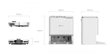 EZVIZ Putekļu sūcējs RS20 PRO (CS-RS20-PRO-PGA2)
