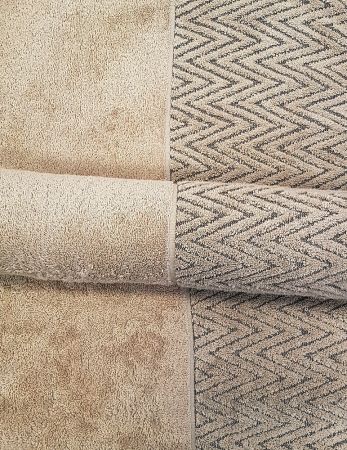 Хлопковое махровое полотенце VINECIA BEIGE