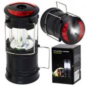 LED туристическая лампа-фонарь 3 в 1 черный (4992)